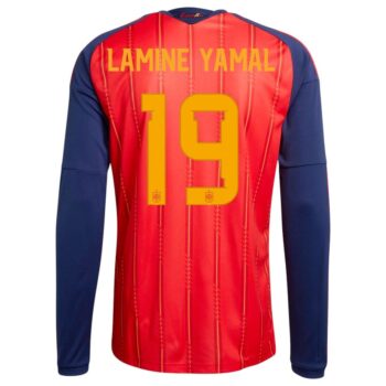 Alternative view of Maillot Espagne Domicile 2026 2027 Lamine Yamal Manches Longues