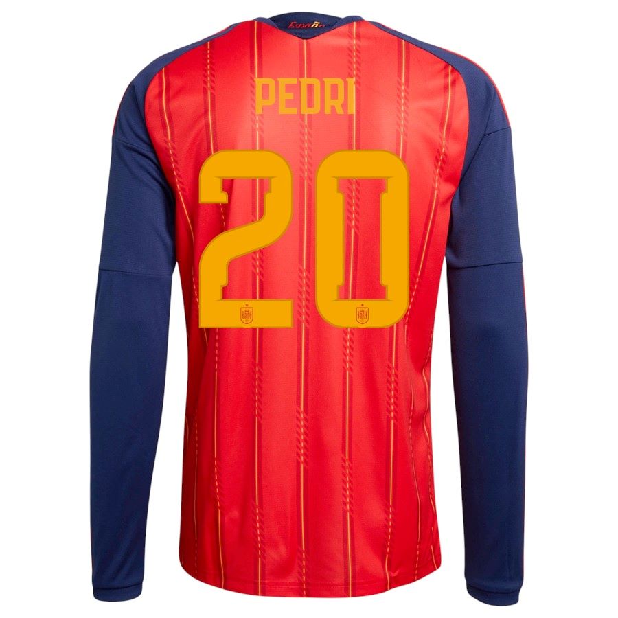 Maillot Espagne Domicile 2026 2027 Pedri Manches Longues – Image 2