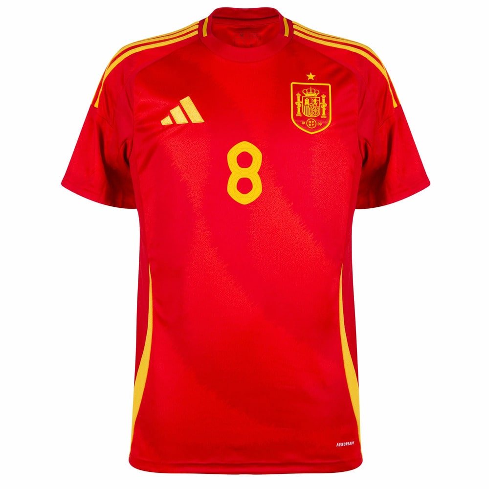 Maillot Kit Enfant Espagne Domicile 2024 2025 Pedri – Image 3