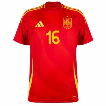 Alternative view of Maillot Espagne Domicile 2024 2025 Rodri