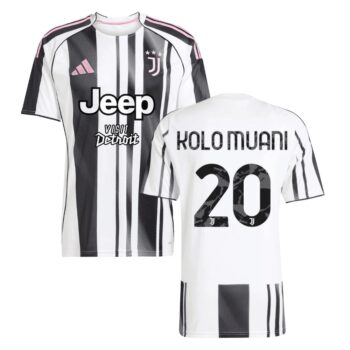 Maillot Juventus Domicile 2025 2026 Kolo Muani