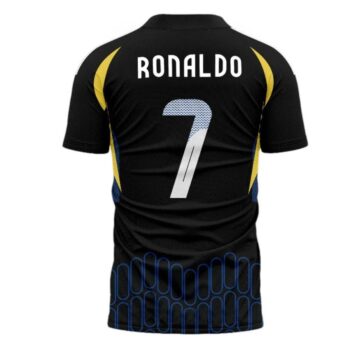 Alternative view of Maillot AL Nassr Ronaldo Exterieur 2024 2025