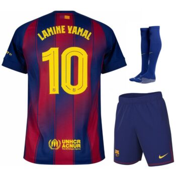 Maillot Kit Enfant Barca Domicile 2025 2026 Lamine Yamal