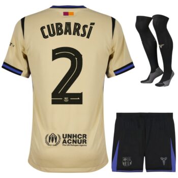 Maillot Kit Enfant Barca Exterieur 2025 2026 Cubarsi