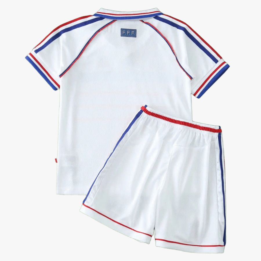 Maillot Kit Enfant Equipe de France Exterieur 1998 – Image 2