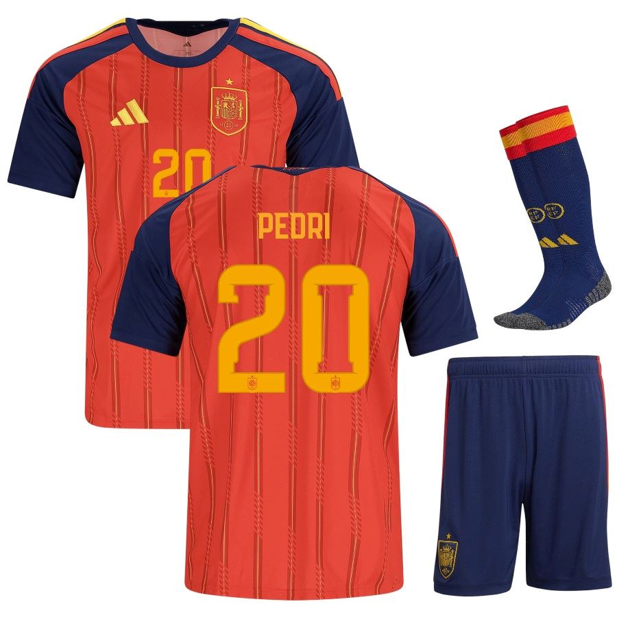Maillot Kit Enfant Espagne Domicile 2026 2027 Pedri