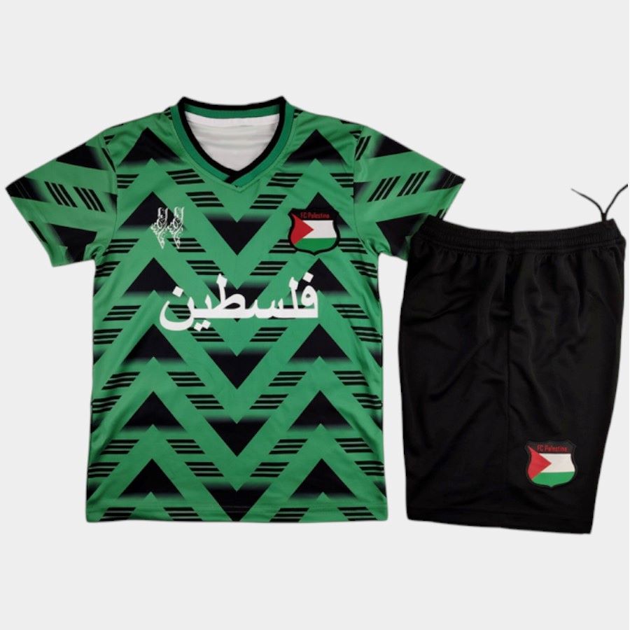 Maillot Kit Enfant FC Palestine 2024 2025 Vert