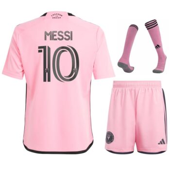 Maillot Kit Enfant Inter Miami Domicile 2024 2025 Messi