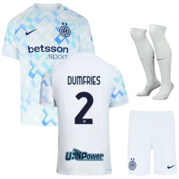 Maillot Kit Enfant Inter Milan Exterieur 2025 2026 Dumfries