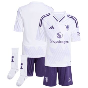 Maillot Kit Enfant Manchester United Exterieur 2025 2026