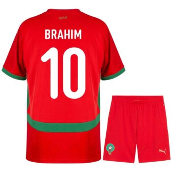 Maillot Kit Enfant Maroc Domicile 2025 2026 Brahim