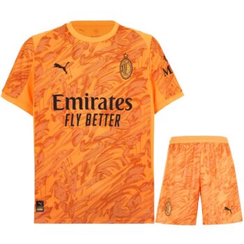 Maillot Kit Enfant Milan AC Exterieur 2025 2026 Gardien