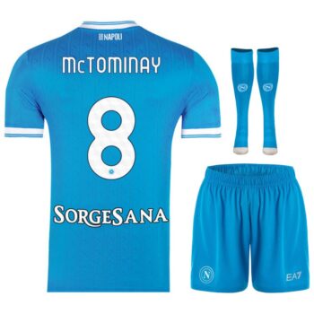 Maillot Kit Enfant Naples Domicile 2025 2026 Mc Tominay