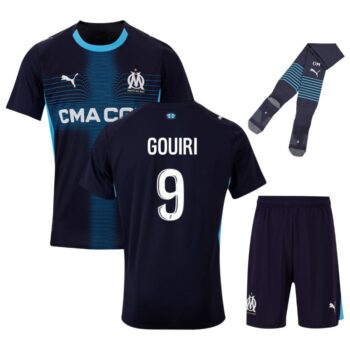 Maillot Kit Enfant OM Exterieur 2025 2026 Gouiri
