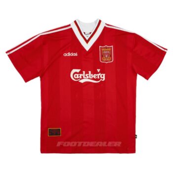 Alternative view of Maillot Liverpool Domicile 1995 1996 Fowler
