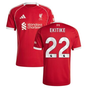 Maillot Liverpool Domicile 2025 2026 EKITIKE