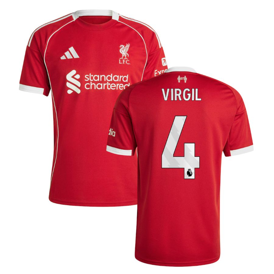Maillot Liverpool Domicile 2025 2026 Virgil