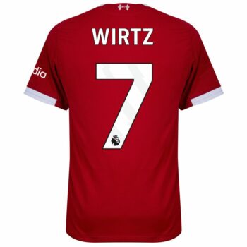 Alternative view of Maillot Liverpool Domicile 2025 2026 Wirtz