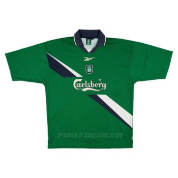 Alternative view of Maillot Liverpool Exterieur 1999 2000 Gerrard