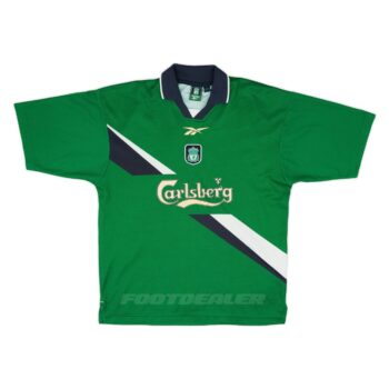 Alternative view of Maillot Liverpool Exterieur 1999 2000 Hyypia