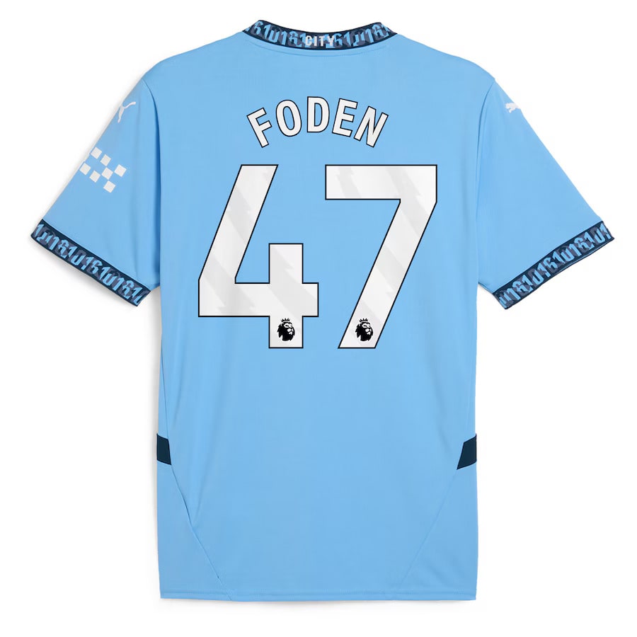 Maillot Kit Enfant Manchester City Domicile 2024 2025 Foden – Image 2