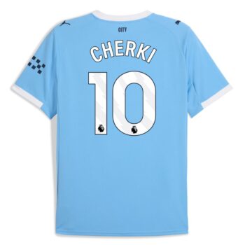 Alternative view of Maillot Kit Enfant Manchester City Domicile 2025 2026 Cherki