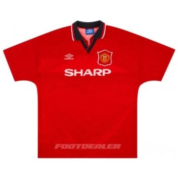 Alternative view of Maillot Manchester United Domicile 1994 1996 Scholes