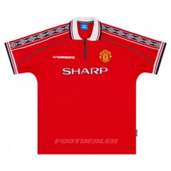 Alternative view of Maillot Manchester United Domicile 1998 2000 Scholes
