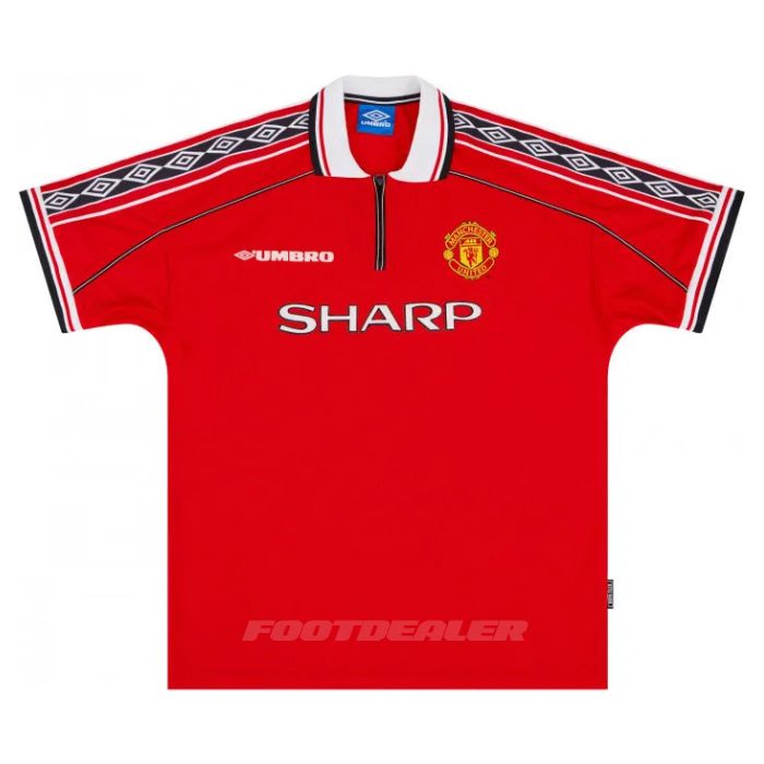 Maillot Manchester United Domicile 1998 2000 Stam – Image 2