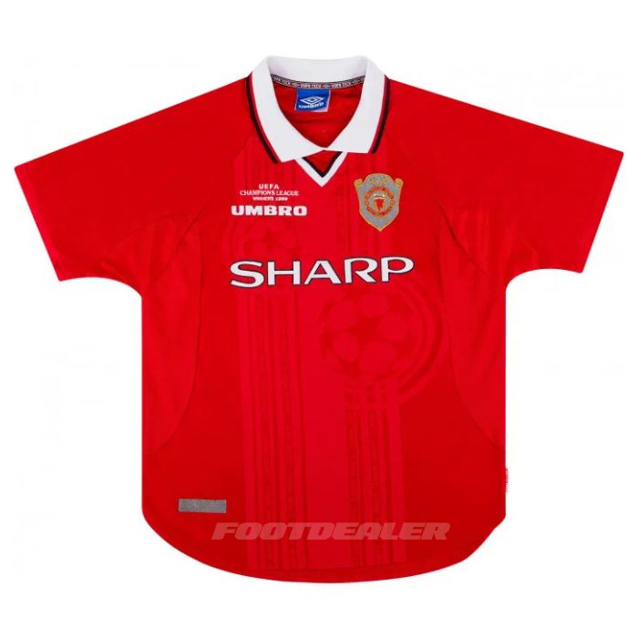 Maillot Manchester United Domicile 1999 2000 Scholes – Image 2