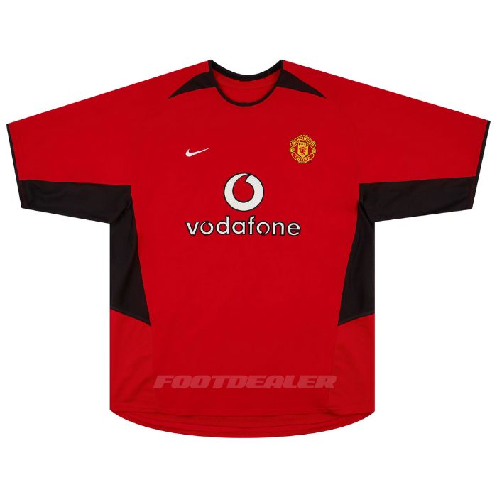 Maillot Manchester United Domicile 2002 2004 Beckham – Image 2