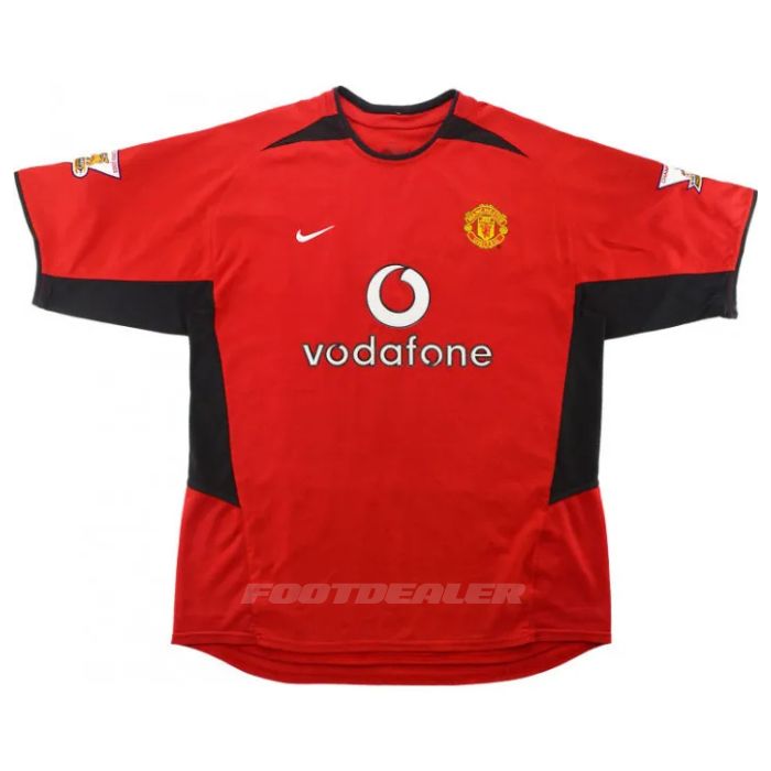 Maillot Manchester United Domicile 2002 2004 Solskjaer – Image 2