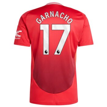 Alternative view of Maillot Kit Enfant Manchester United Domicile 2024 2025 Garnacho