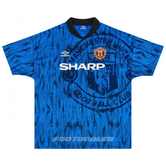 Maillot Manchester United Exterieur 1992 1993 Cantona – Image 2