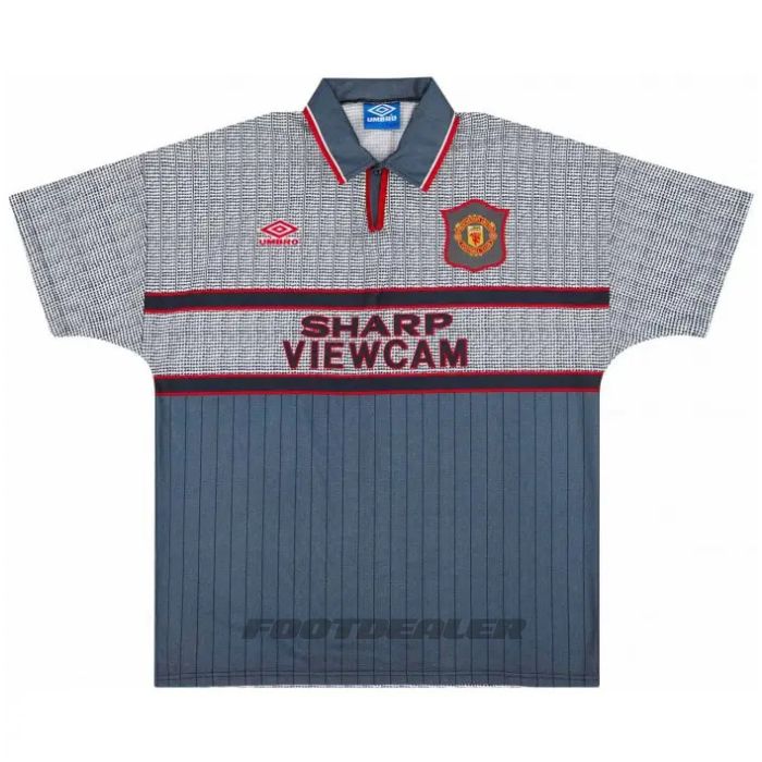 Maillot Manchester United Exterieur 1995 1996 Cantona – Image 2