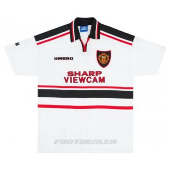 Alternative view of Maillot Manchester United Exterieur 1997 1999 Beckham