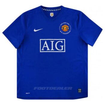 Alternative view of Maillot Manchester United Third 2008 2009 Ronaldo