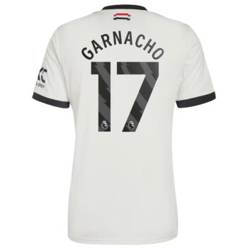 Alternative view of Maillot Manchester United Third 2024 2025 Garnacho