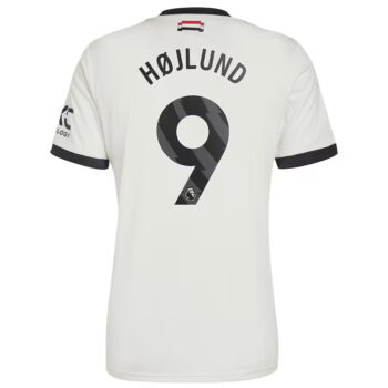 Alternative view of Maillot Manchester United Third 2024 2025 Hojlund
