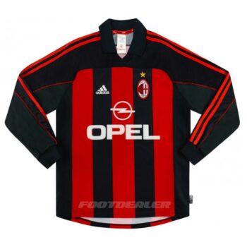 Alternative view of Maillot Milan AC Domicile 2000 2002 Inzaghi
