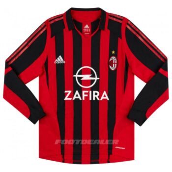 Alternative view of Maillot Milan AC Domicile 2005 2006 Cafu