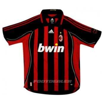 Alternative view of Maillot Milan AC Domicile 2006 2007 Ronaldo