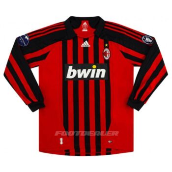 Alternative view of Maillot Milan AC Domicile 2007 2008 Pirlo