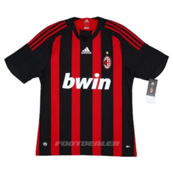 Alternative view of Maillot Milan AC Domicile 2008 2009 Shevchenko