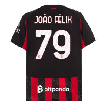Alternative view of Maillot Milan AC Domicile 2025 2026 Joao Félix