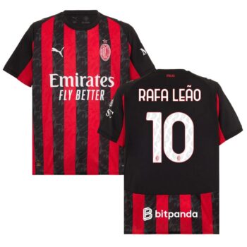 Maillot Milan AC Domicile 2025 2026 Rafael Leao
