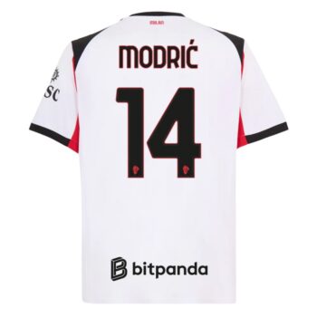 Alternative view of Maillot Milan AC Exterieur 2025 2026 Modric