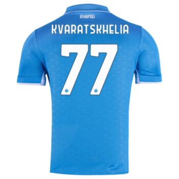 Alternative view of Maillot Naples Domicile 2024 2025 Kvaratskhelia