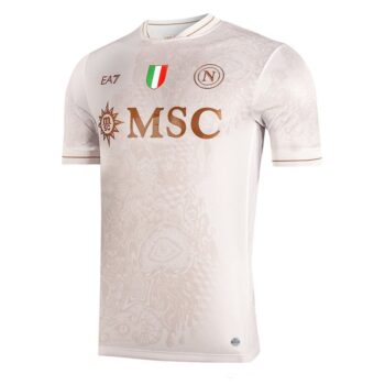 Alternative view of Maillot Match Naples Exterieur 2025 2026