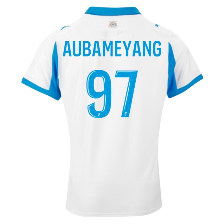 Maillot OM Domicile 2025 2026 Aubameyang – Image 2